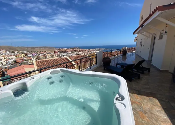The Feelgood House With Jacuzzi And Ocean View Feriehus